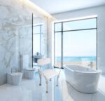 صندلی حمام دسته دار سالمندی مدیکال اید