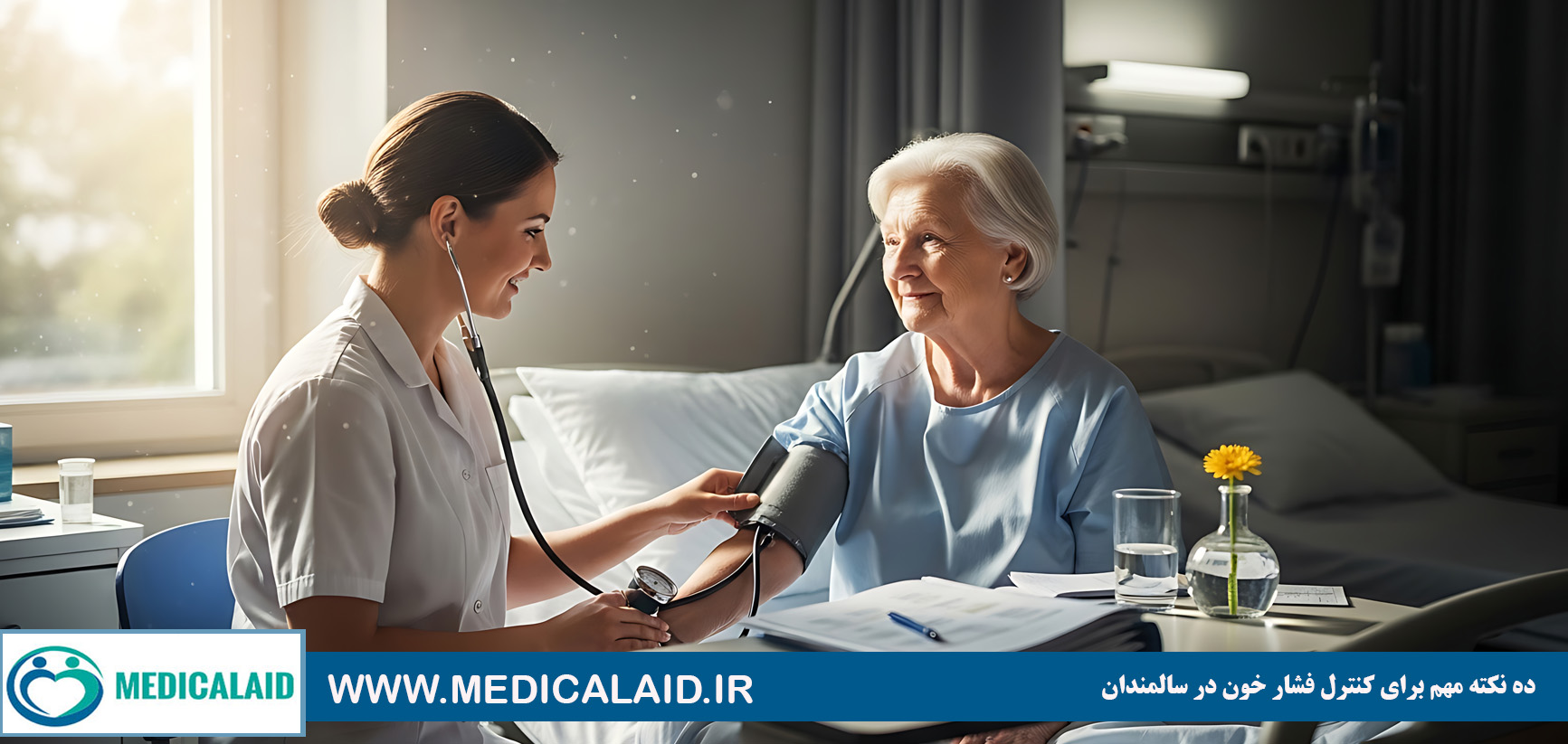 ۱۰ نکته مهم برای کنترل فشار خون در سالمندان